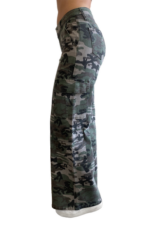 BEST SELLER Gina Cargo Straight in Camo