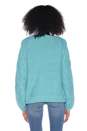 Cameron Oversized Cable Knit Sweater