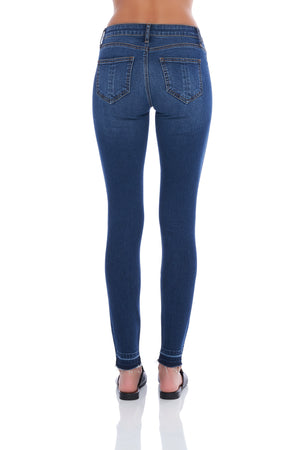 Ashley Ellie Wash Release Hem Skinny